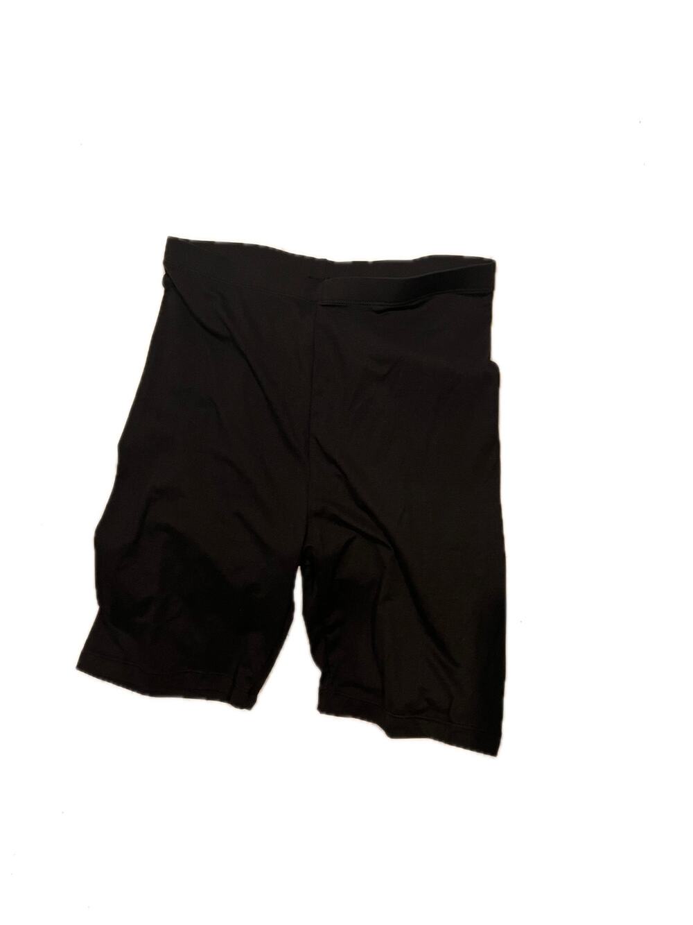 On The Go Black Bike Shorts Mens S-M